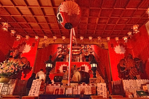 群馬県桜巨木・沼田市・迦葉山弥勒寺の大スギ群