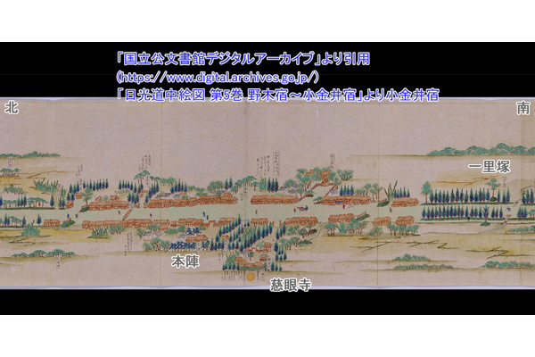 cm-日光道中絵図の小金井宿-02